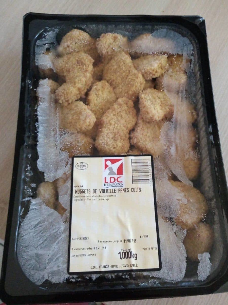 Open Food Facts Neggets de volaille panes cuits packshot