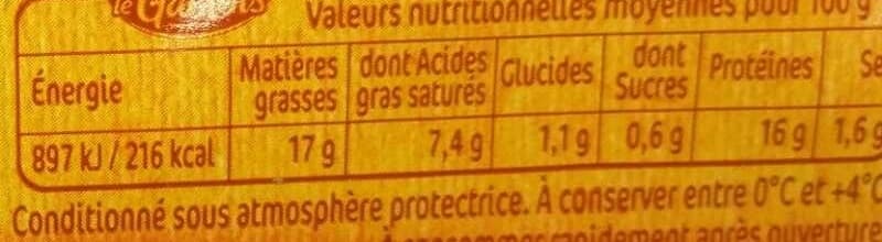 Le gaulois saucisses de volaille packshot