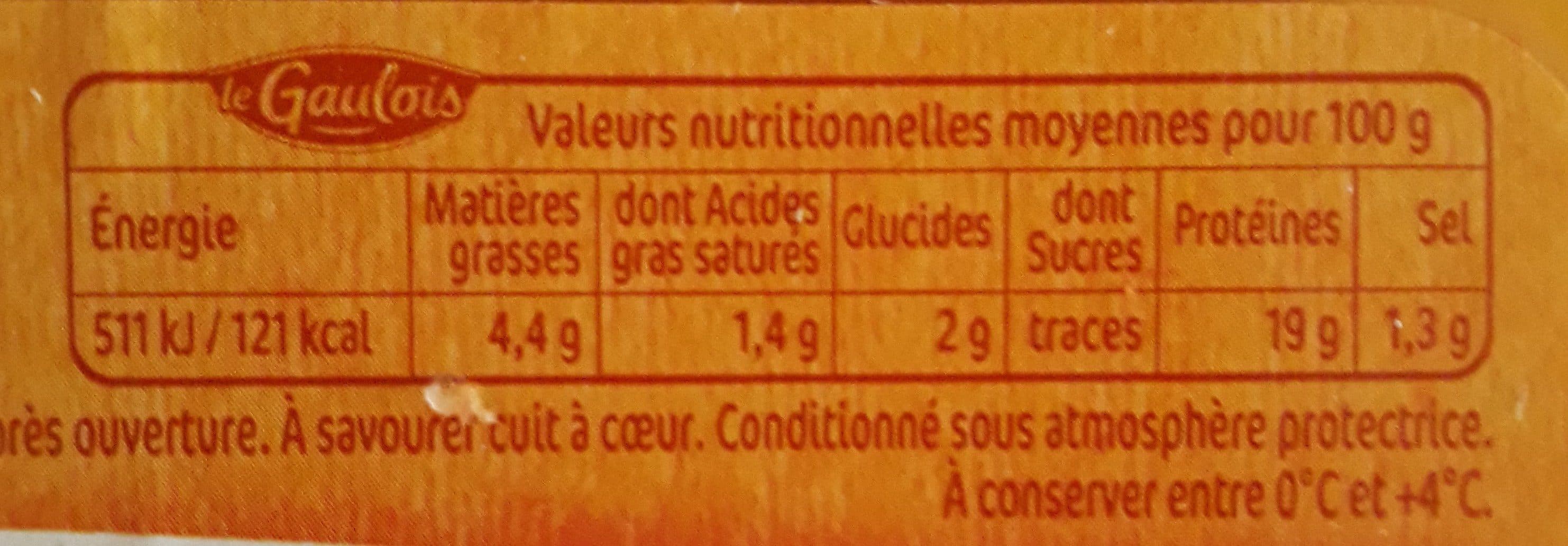 Le Gaulois , Brochettes de dinde saveur provençale, la barquette 4 380 g packshot