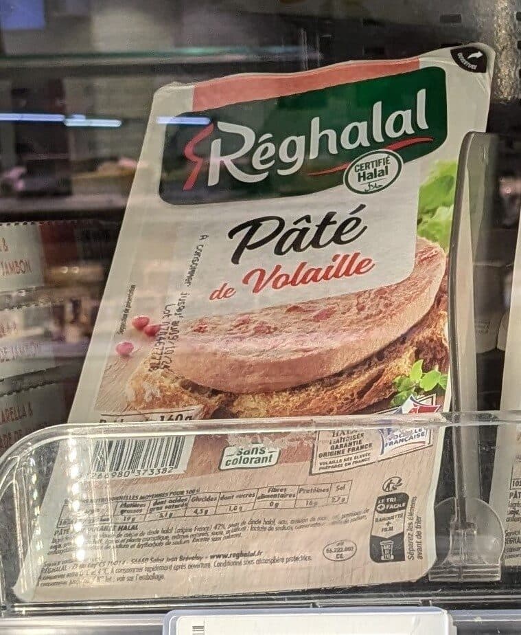 Réghalal Pâté de volaille Halal packshot