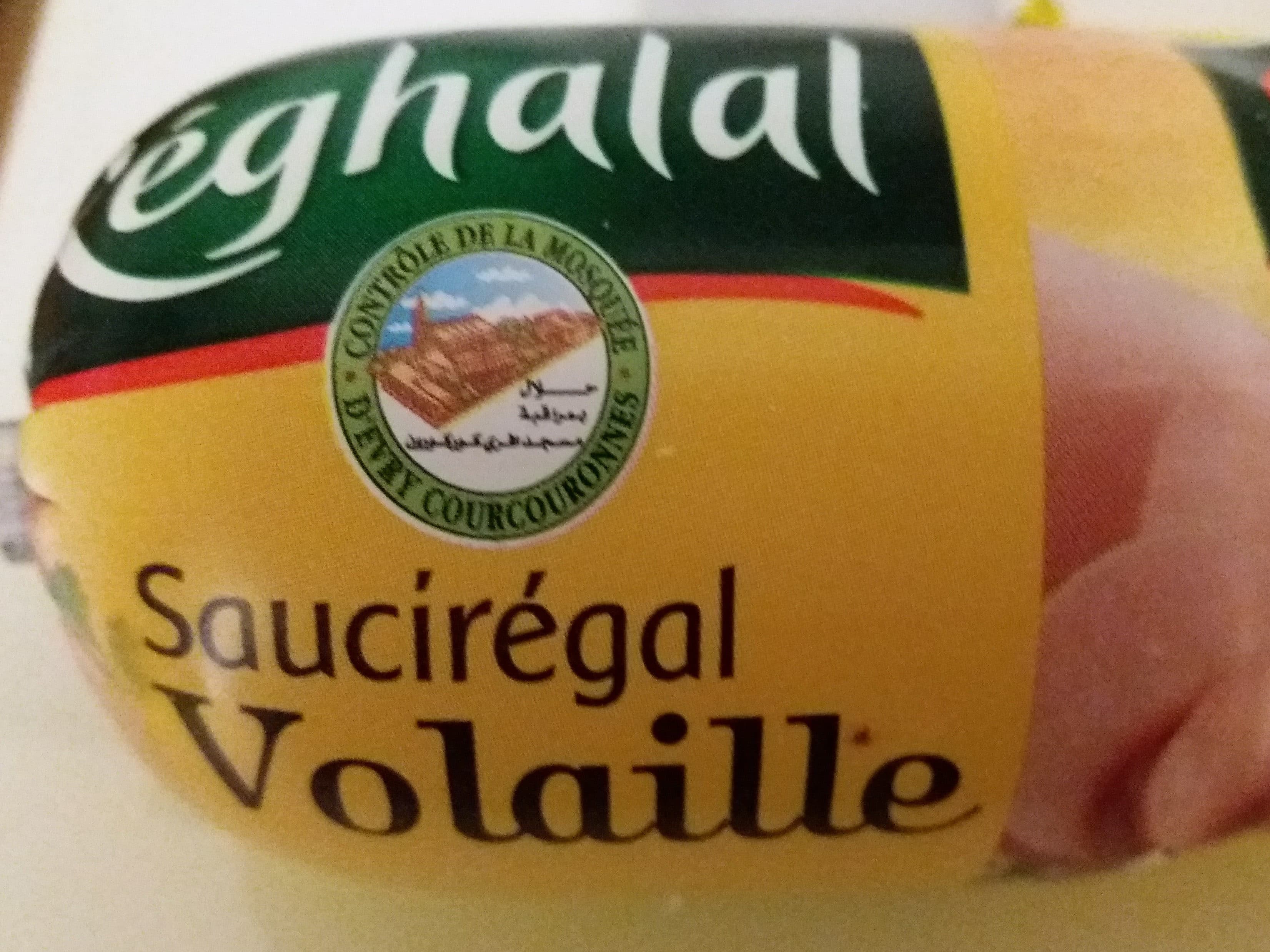 Réghalal Reghalal, Sauciregal volaille nature halal, le sachet de 230 g packshot