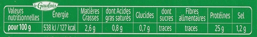 Le gaulois rôti de poulet aux herbes de provence àartager packshot