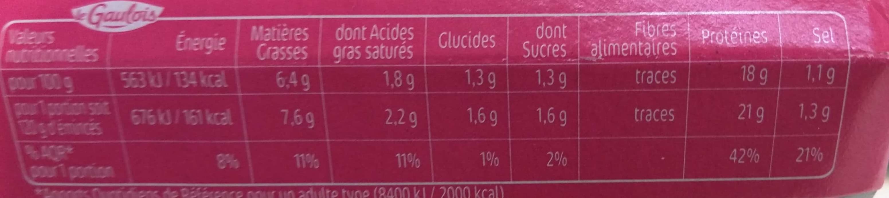 Le Gaulois Émincés de Poulet marinés Tikka packshot