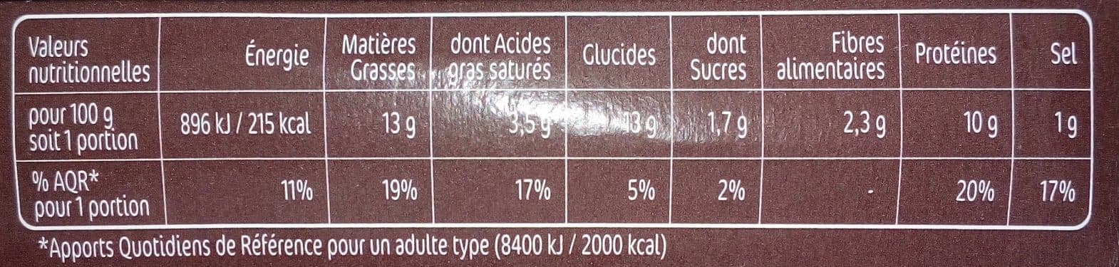 Le gaulois panés fondue de poireaux x2 packshot