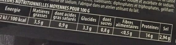 Réghalal Jambon de dinde packshot