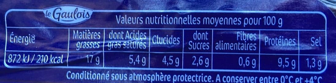 Le gaulois Boudins Blancs aux Morilles x6 packshot
