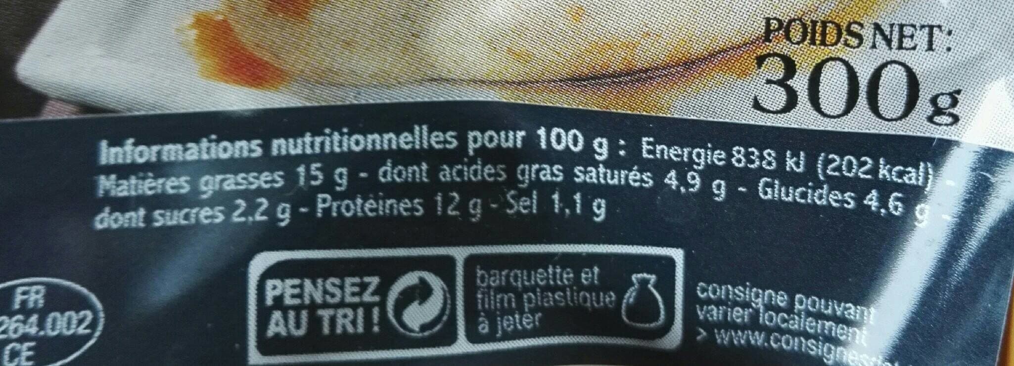 Saveurs forestieres Boudins Blanc Au Sanglier - 3 packshot