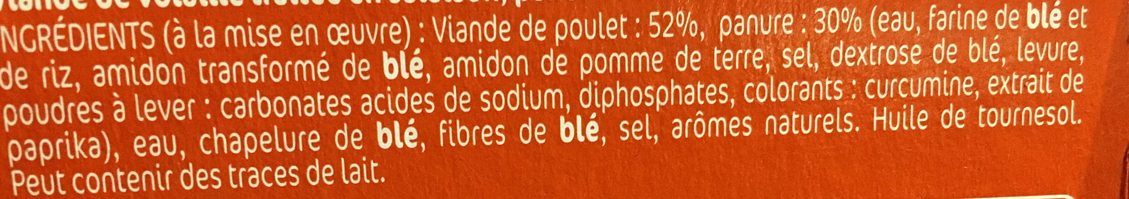 Le gaulois Beignet de poulet x4 packshot