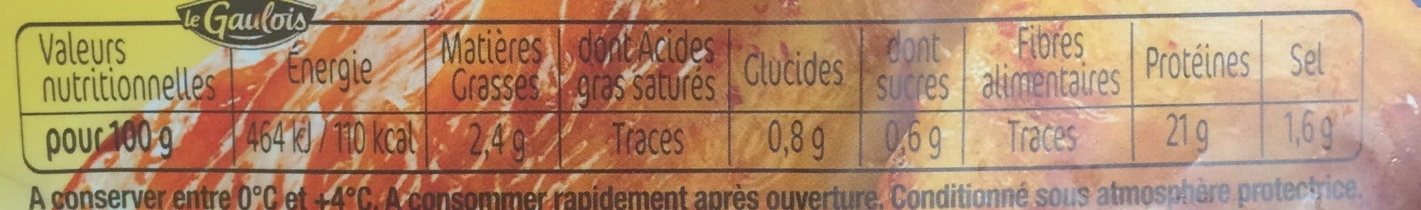 Le Gaulois Filet de poulet packshot