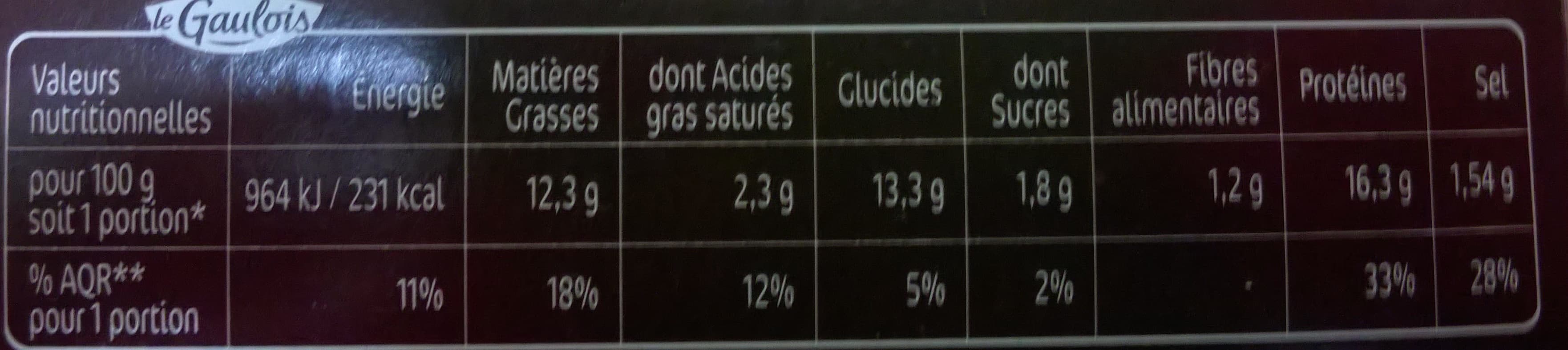 Le gaulois Crousty Chicken packshot