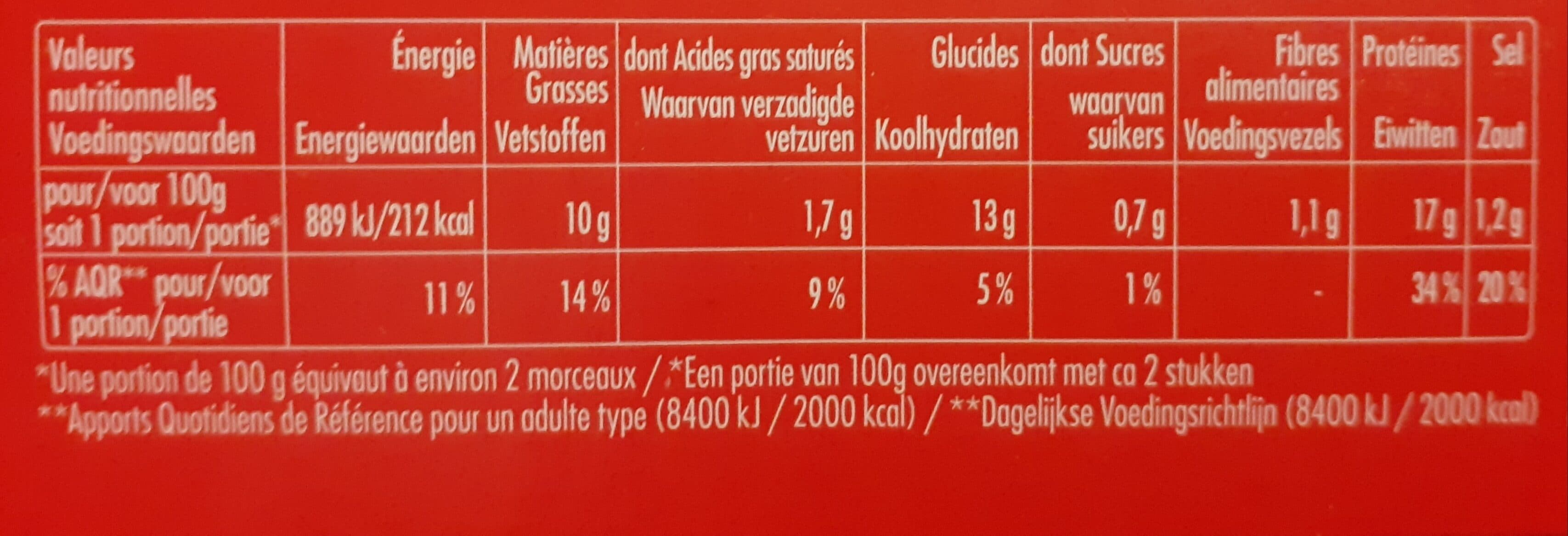 Le gaulois crousty chicken hot & spicy packshot