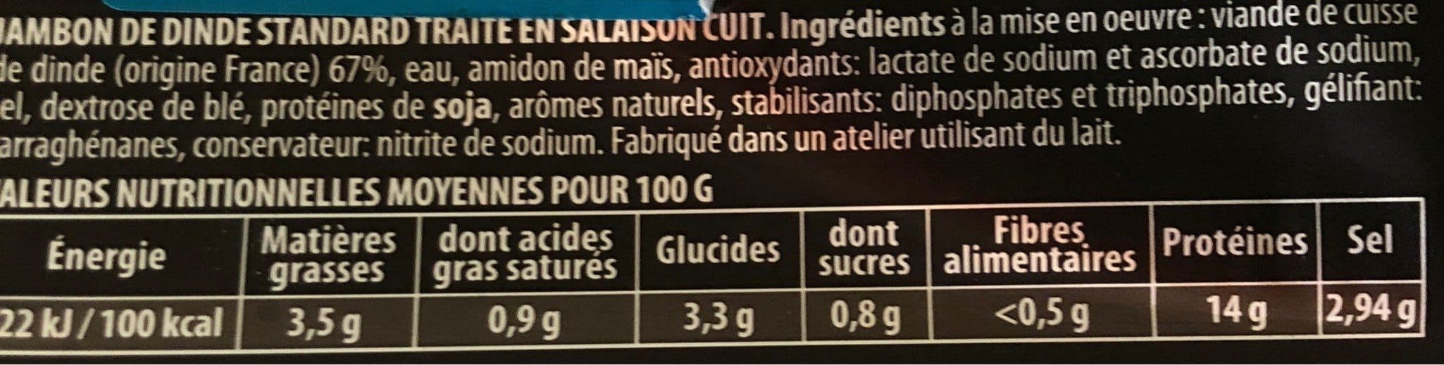 Réghalal Jambon de dinde packshot