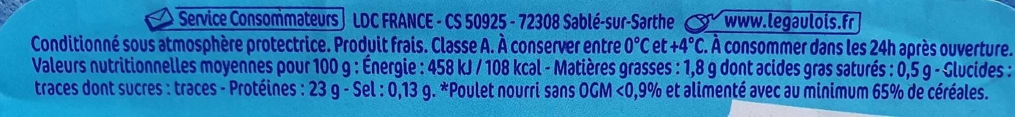 Le Gaulois Filet de poulet packshot