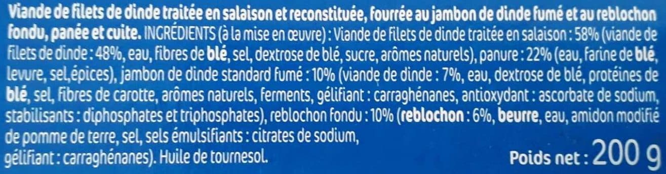le Gaulois L'Escalope Cordon Bleu Reblochon packshot