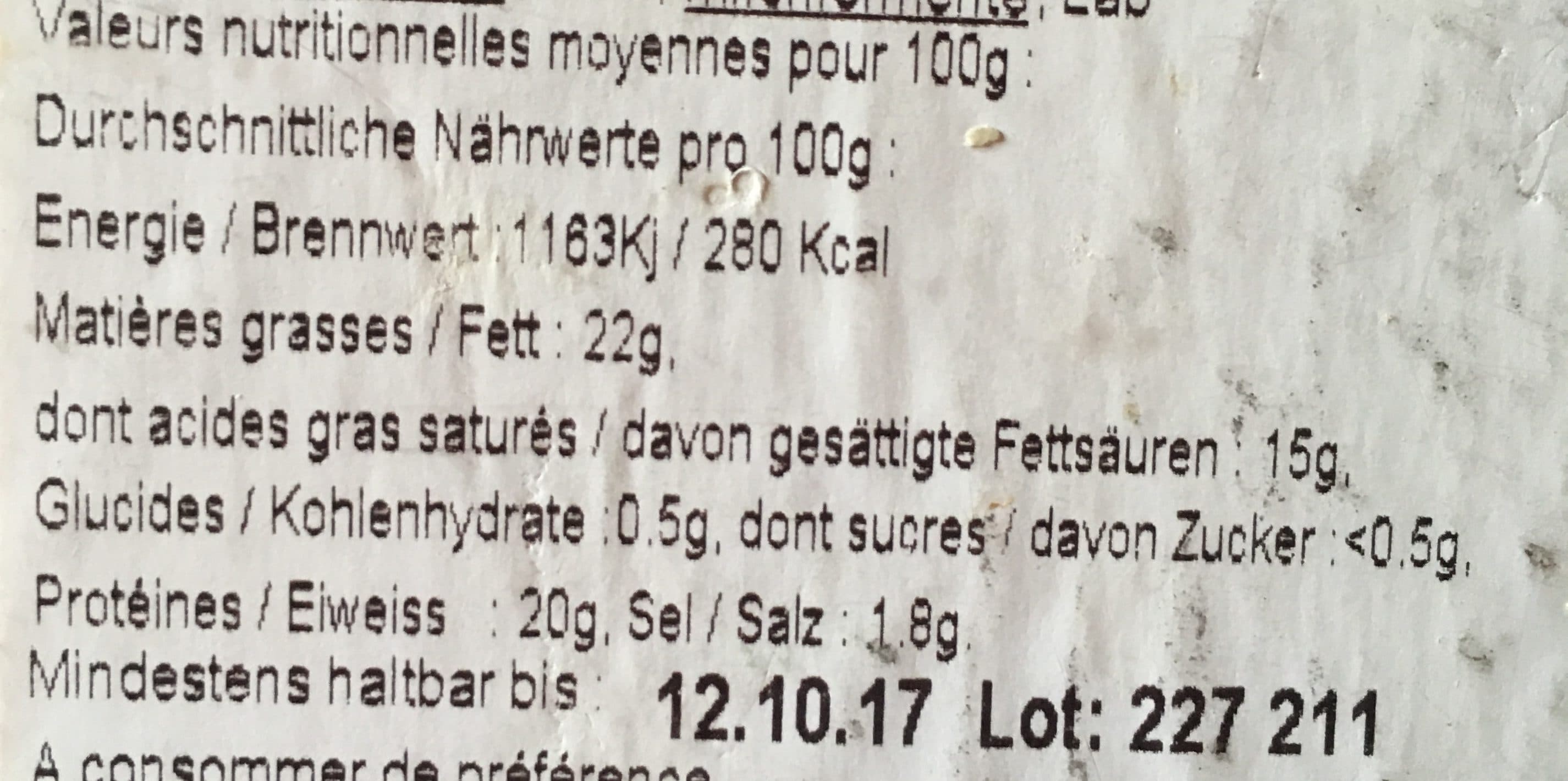 Gillot Camembert de Normandie packshot