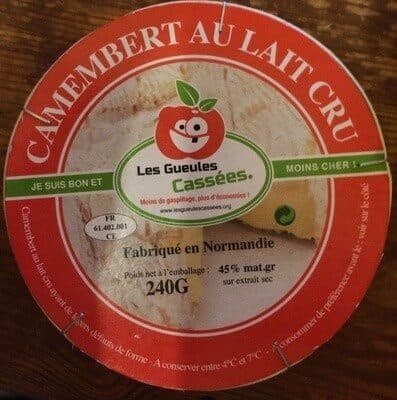 LSH Camembert au lait cru (22% MG) packshot
