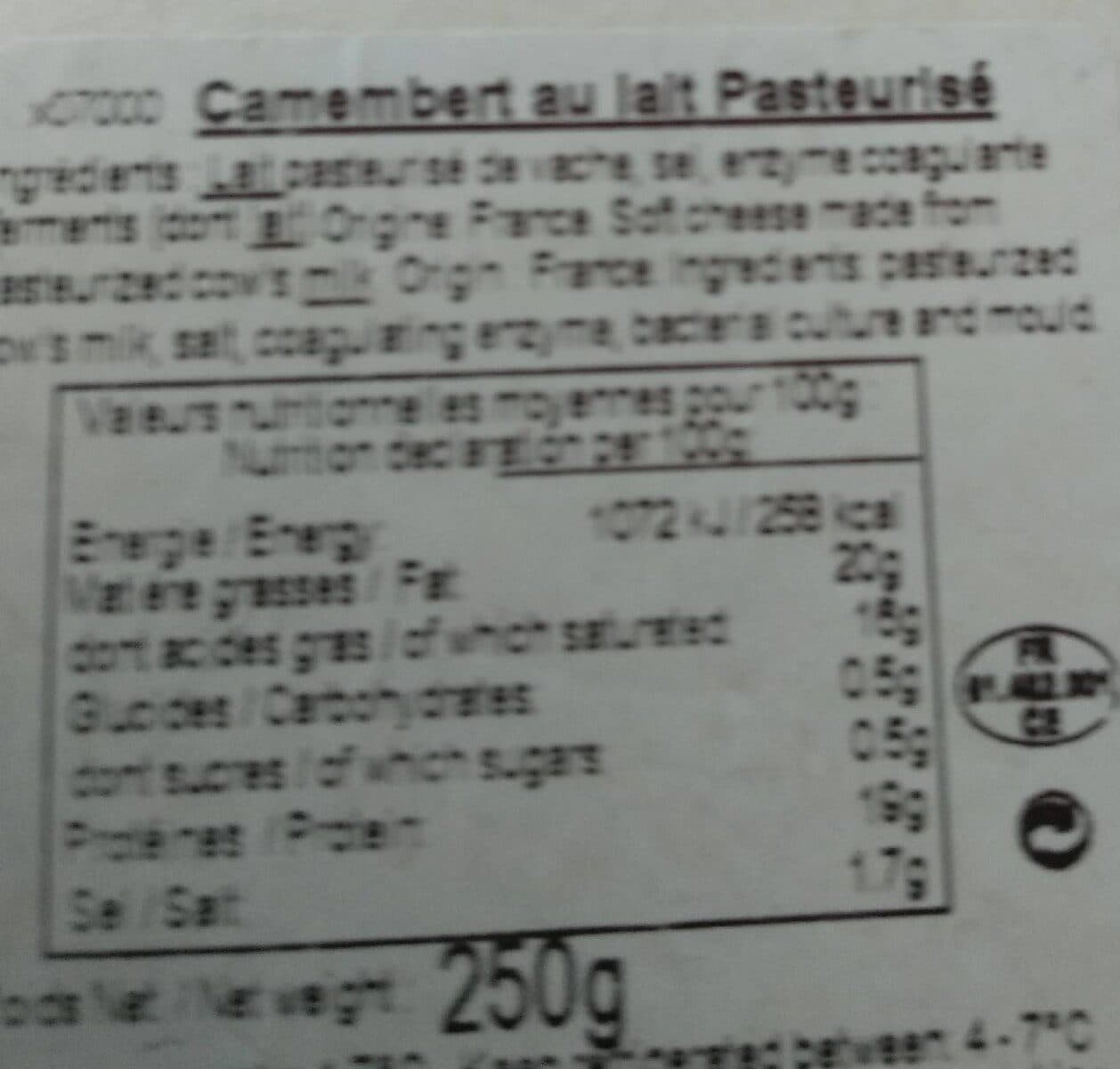 Le chevalier normand Camembert packshot