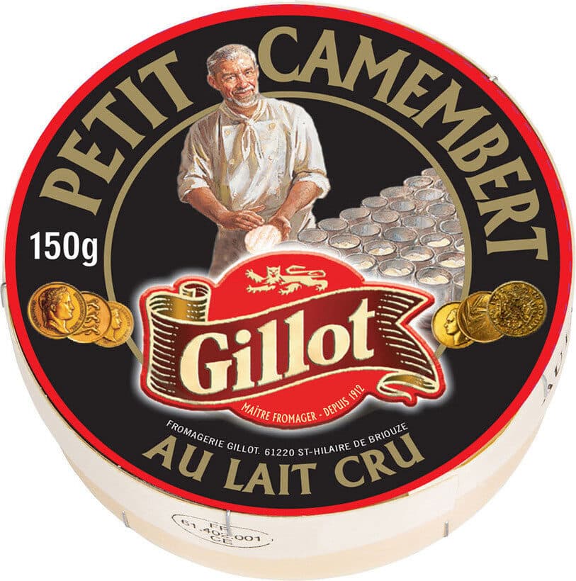 Gillot Petit camembert au lait cru packshot