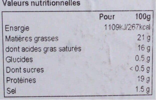 Saint Hilaire Camembert Bio microfiltré packshot