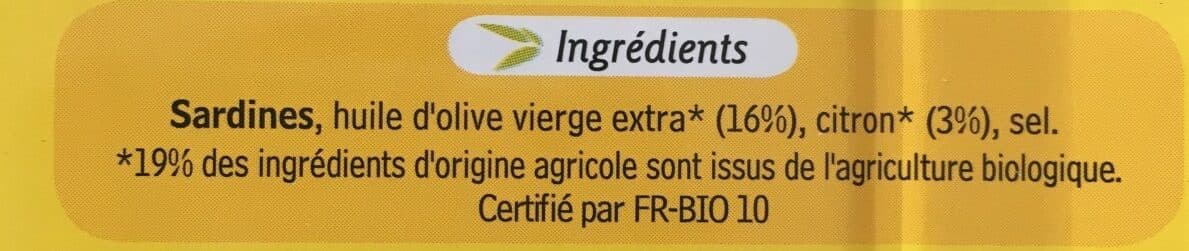 Open Food Facts Sardines de Bretagne packshot