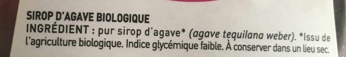 Perl'Amande Sirop d'agave biologique packshot