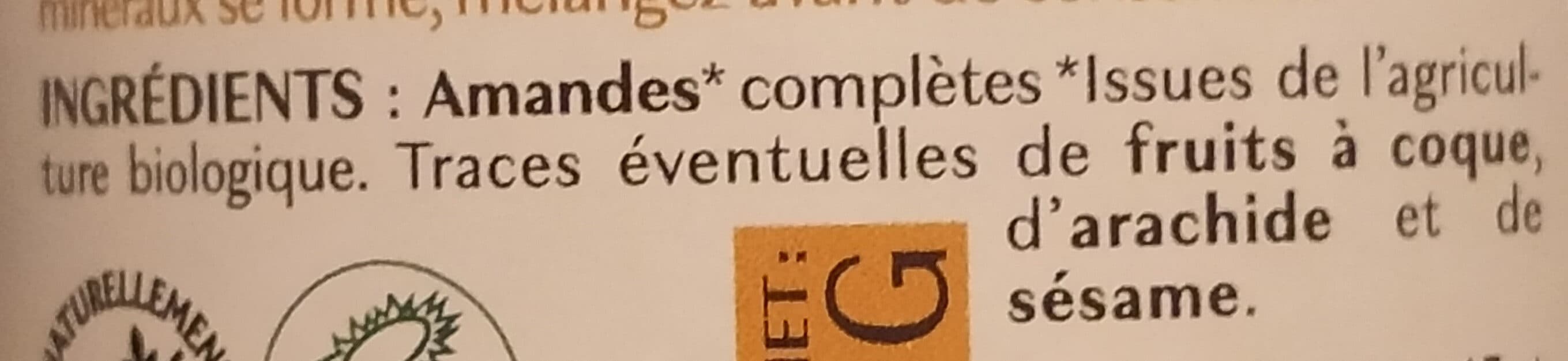 L'Amandaie Purée d'amandes complète packshot