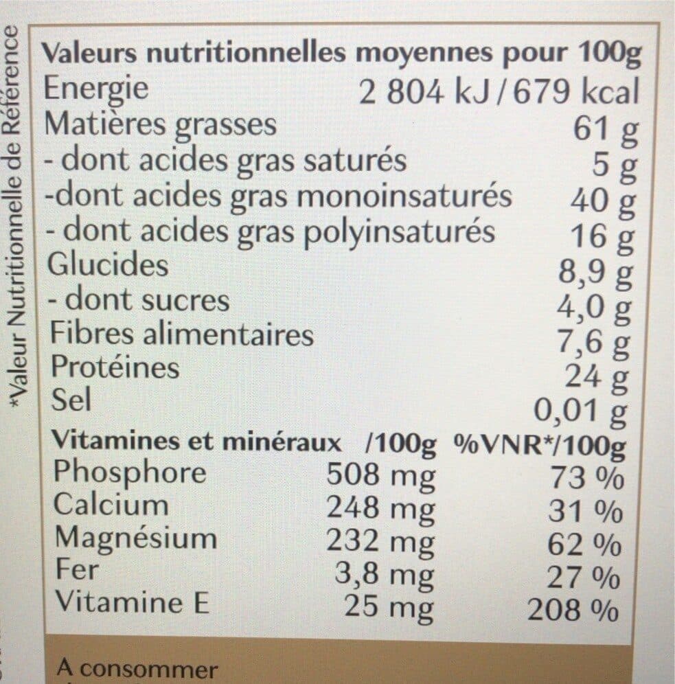 L'amandaie Purée d'amande blanche packshot