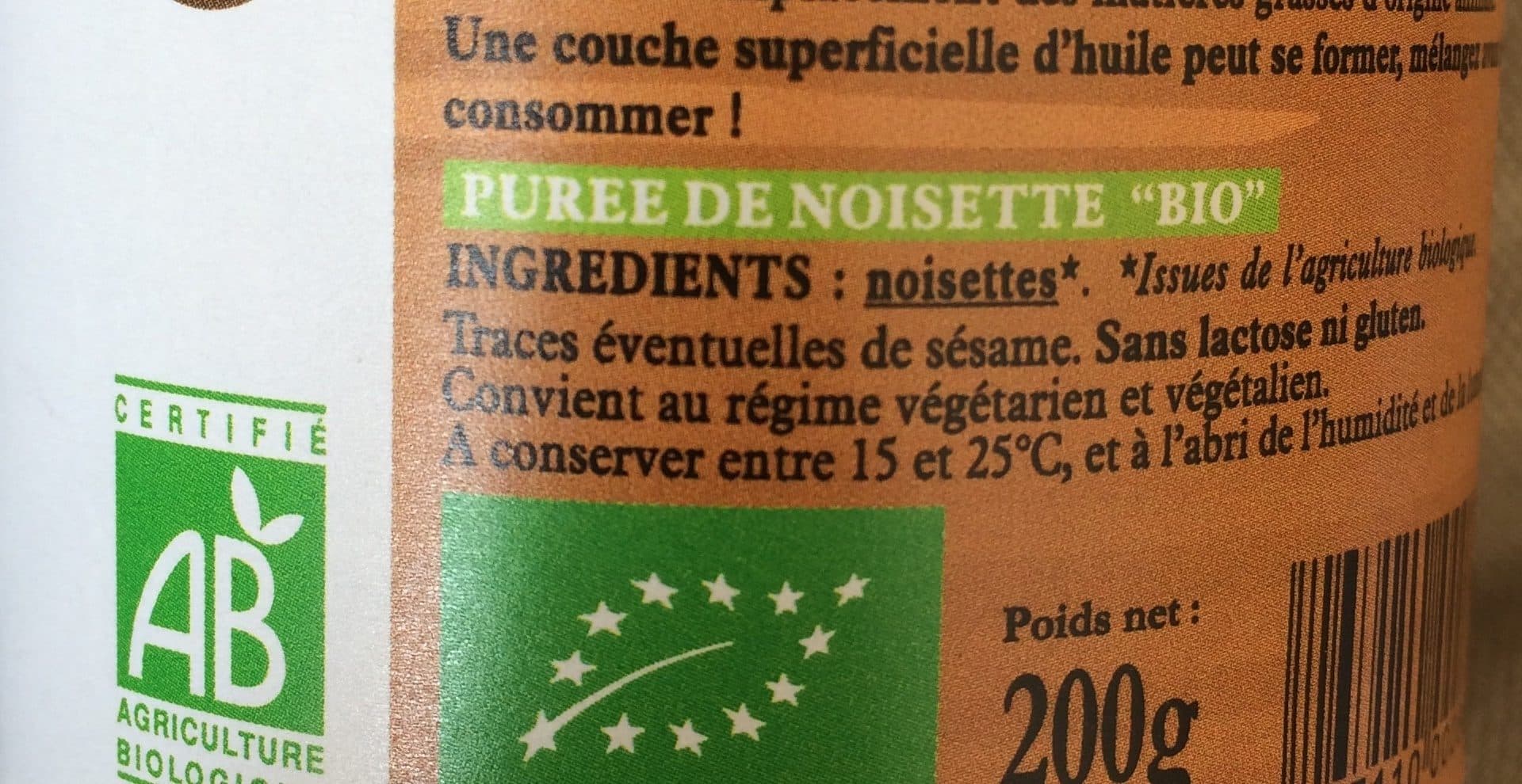 L'Amandaie Puree de noisettes packshot