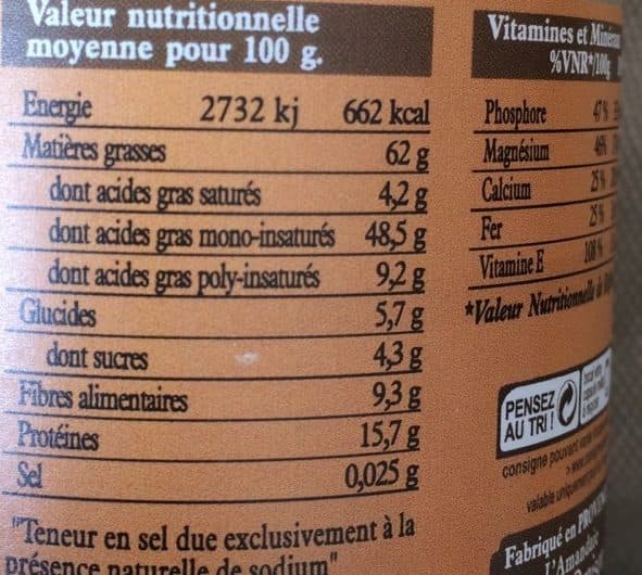 L'Amandaie Puree de noisettes packshot