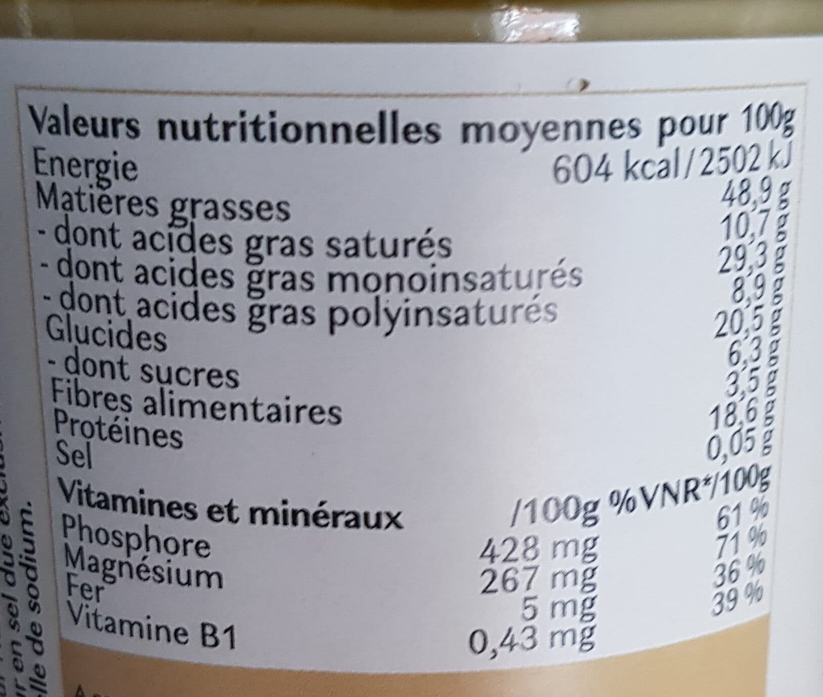 L'Amandaie Purée De Noix De Cajou packshot