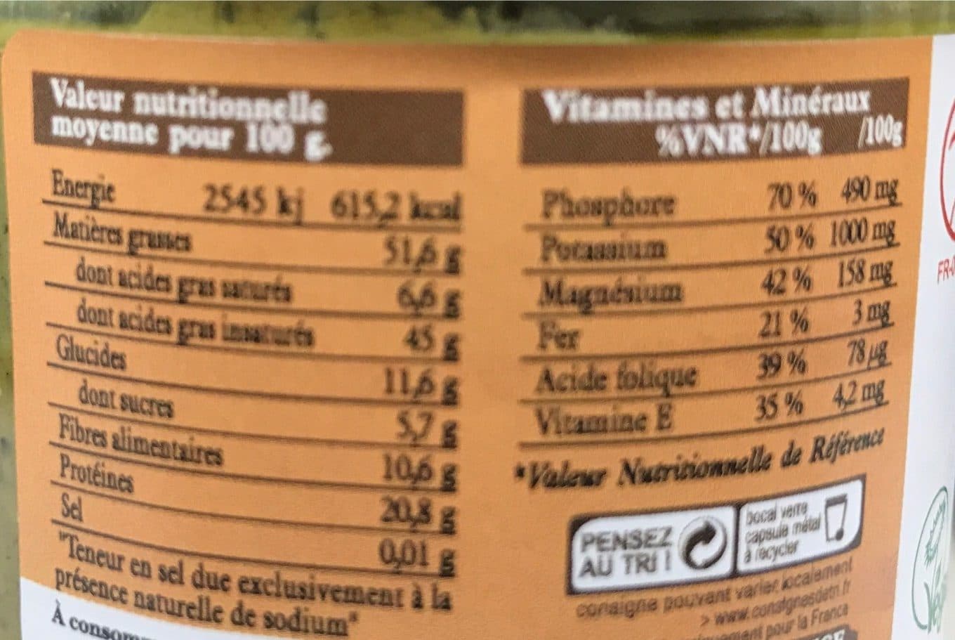 L'amandaie Purée de pistache packshot