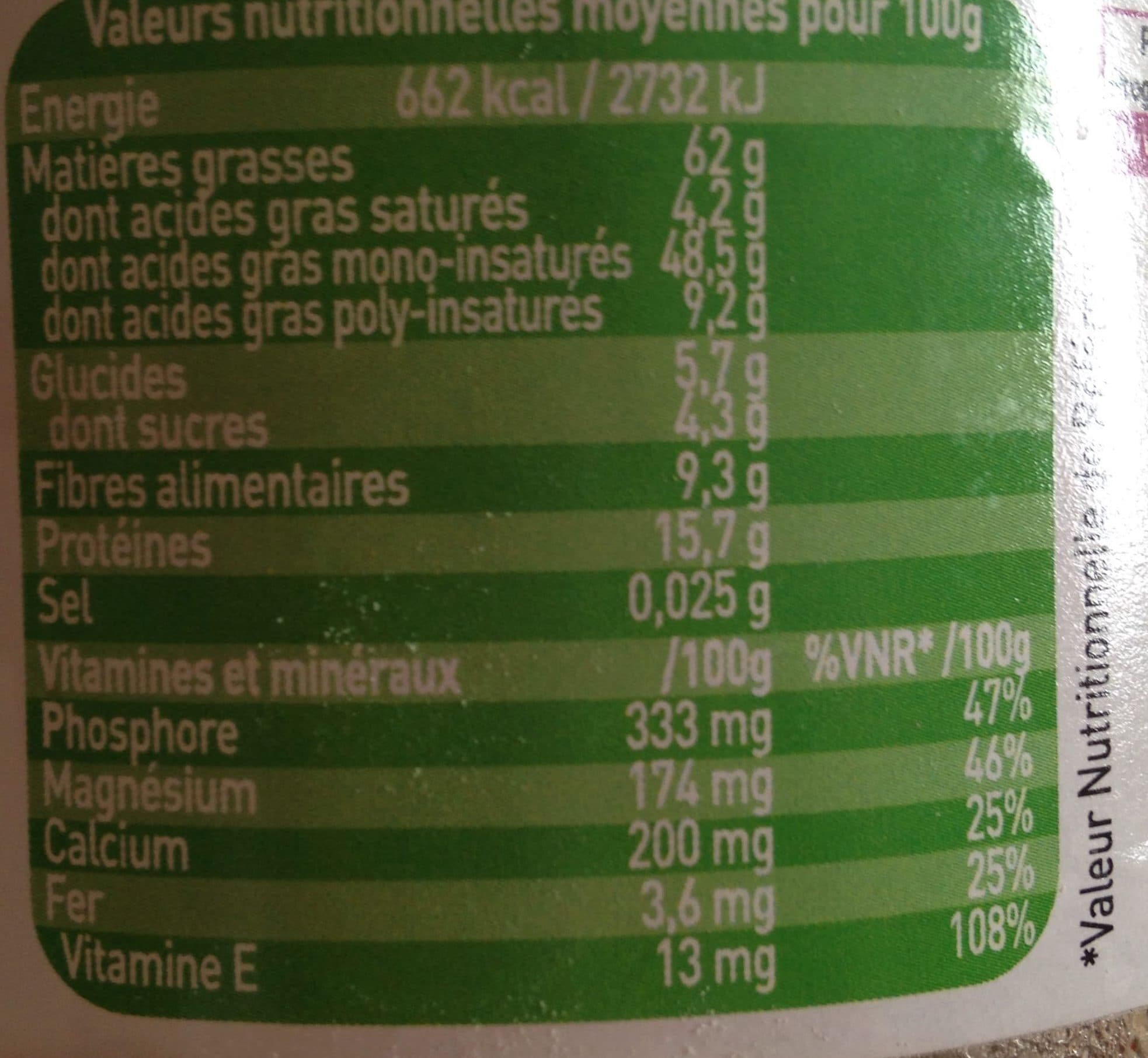 Perl' Amande Purée Crue Noisettes packshot