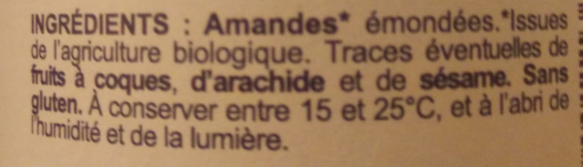 PERL'AMANDE Purée d'amande blanchie packshot