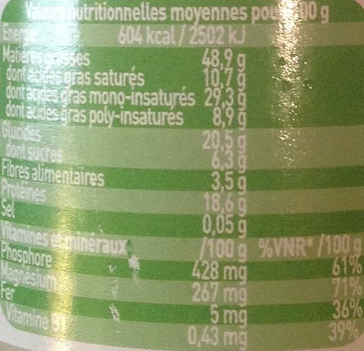 Perl amandePerl'Amande Purée crue Noix de Cajou packshot