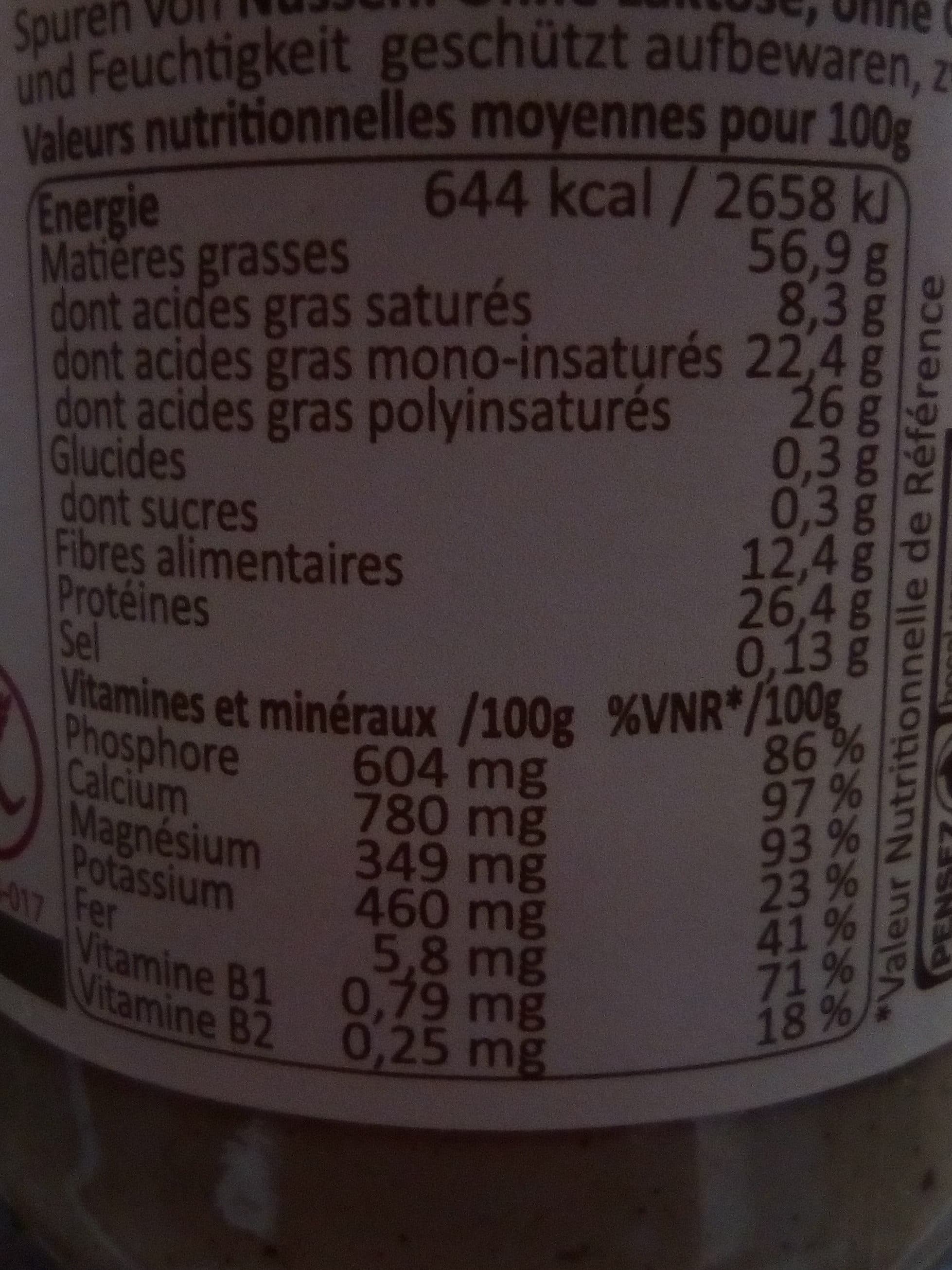 Perl'amande Purée Crue Sesame Demi Complet packshot