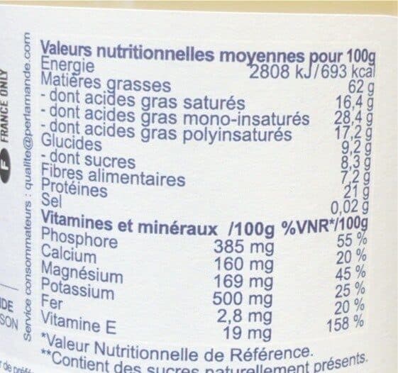 Perl'Amande Purée amande coco packshot