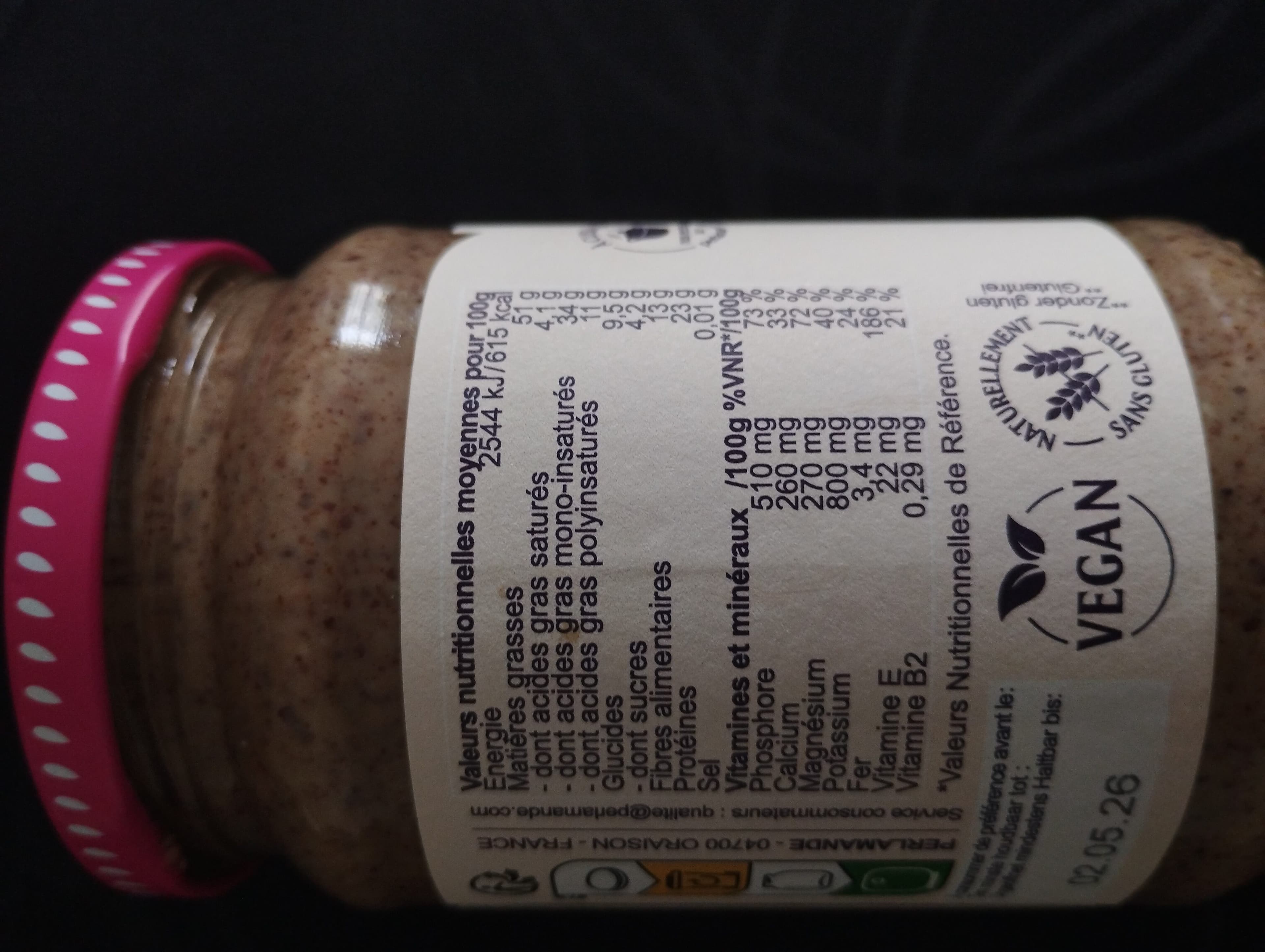 Perl'Amande Crunchy amande complète packshot