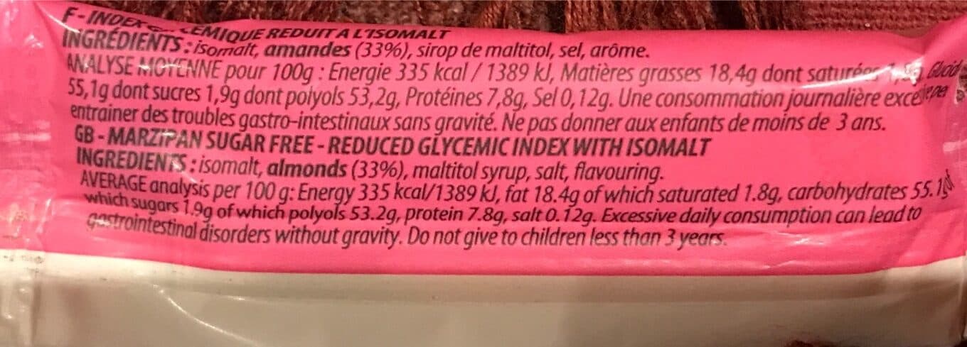 Perl’Amande 25G Barre Equilibre packshot