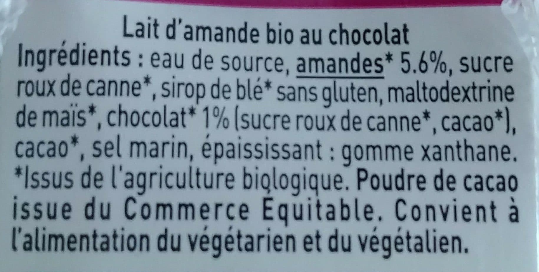 Perl'Amande Perl'amande Amandelmelk Chocolade Glutenvrij Bio 3X200ML packshot