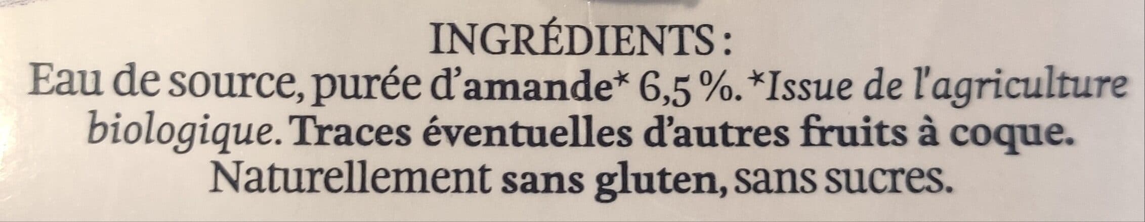 Perl'amande Lait d’Amande packshot