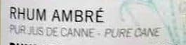 Trois Rivières Rhum ambré agricole packshot