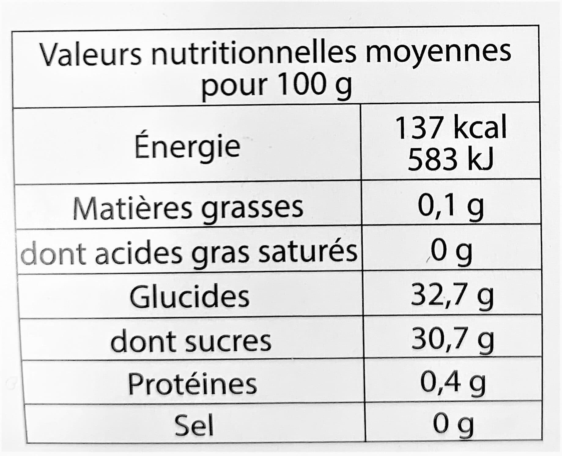 HDG Sorbet plein fruit FIGUE, 53% de fruit packshot