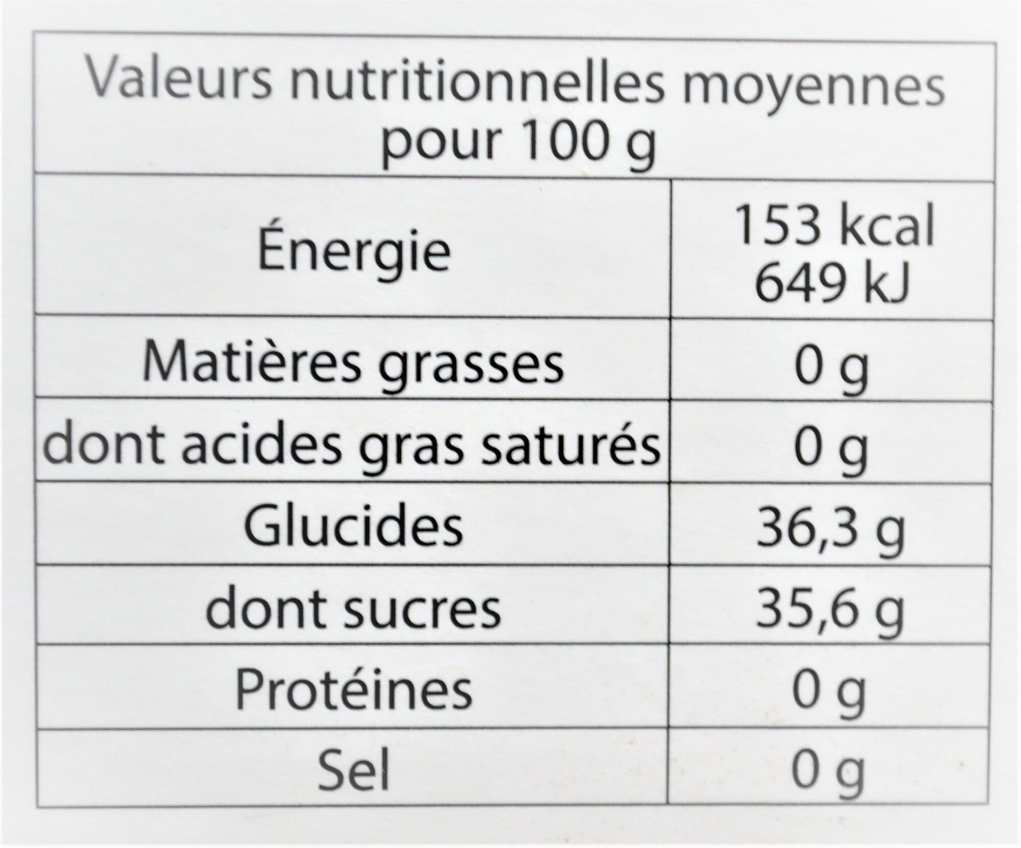 HDG Sorbet plein fruit MIRABELLE DE LORRAINE IGP, 60% de fruit packshot