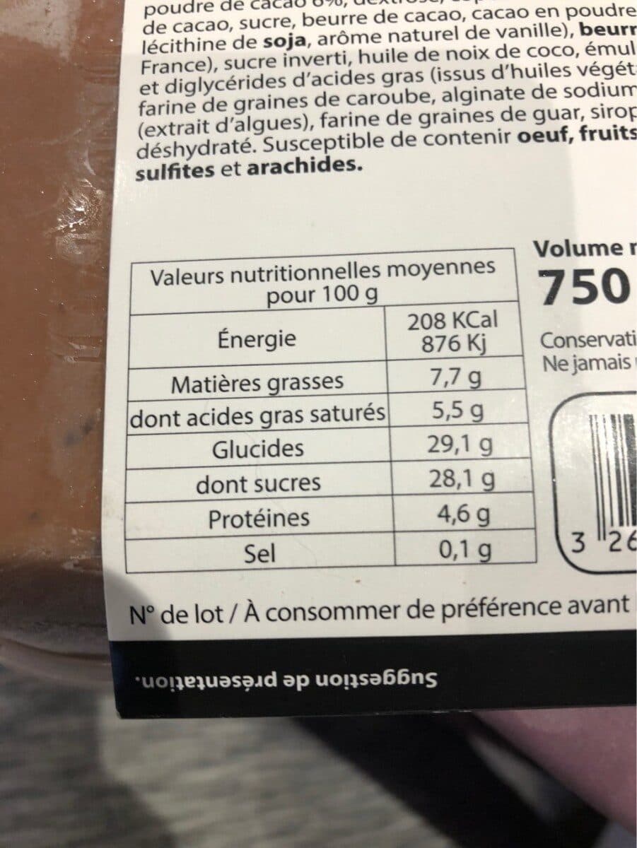 HDG Glace chocolat noir packshot
