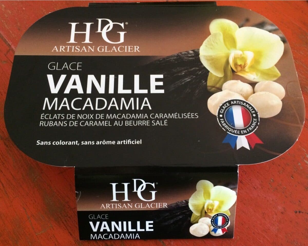 Histoires de Glaces Glace vanille macadamia packshot