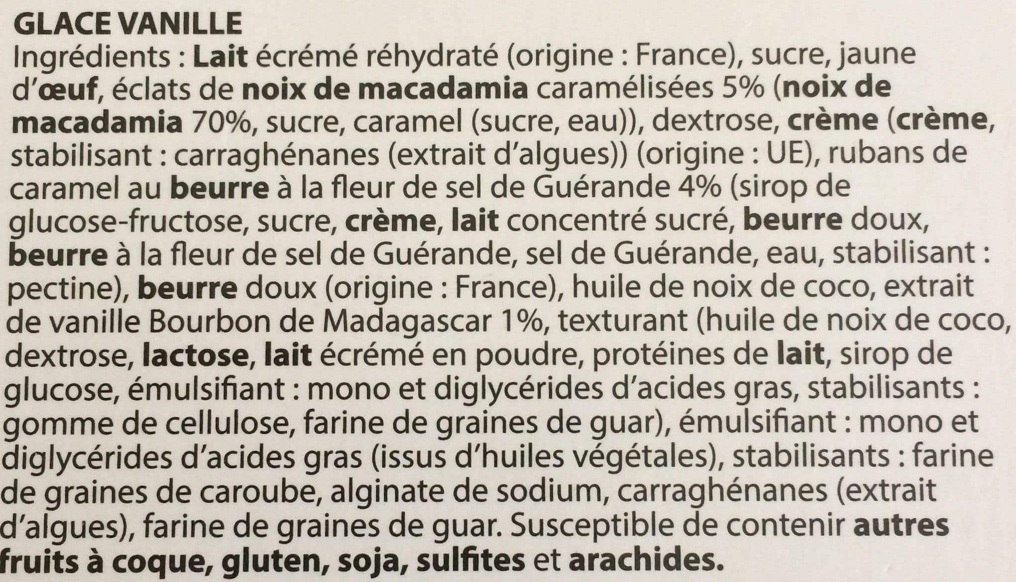 Histoires de Glaces Glace vanille macadamia packshot