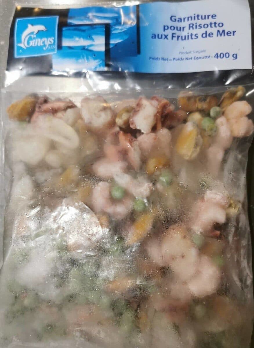 Gineys Garniture Risotto aux fruits de mer packshot