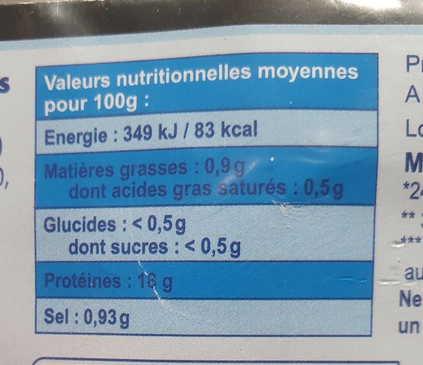 Gineys Rondelles de tentacules d'encornets geants cuits congeles packshot