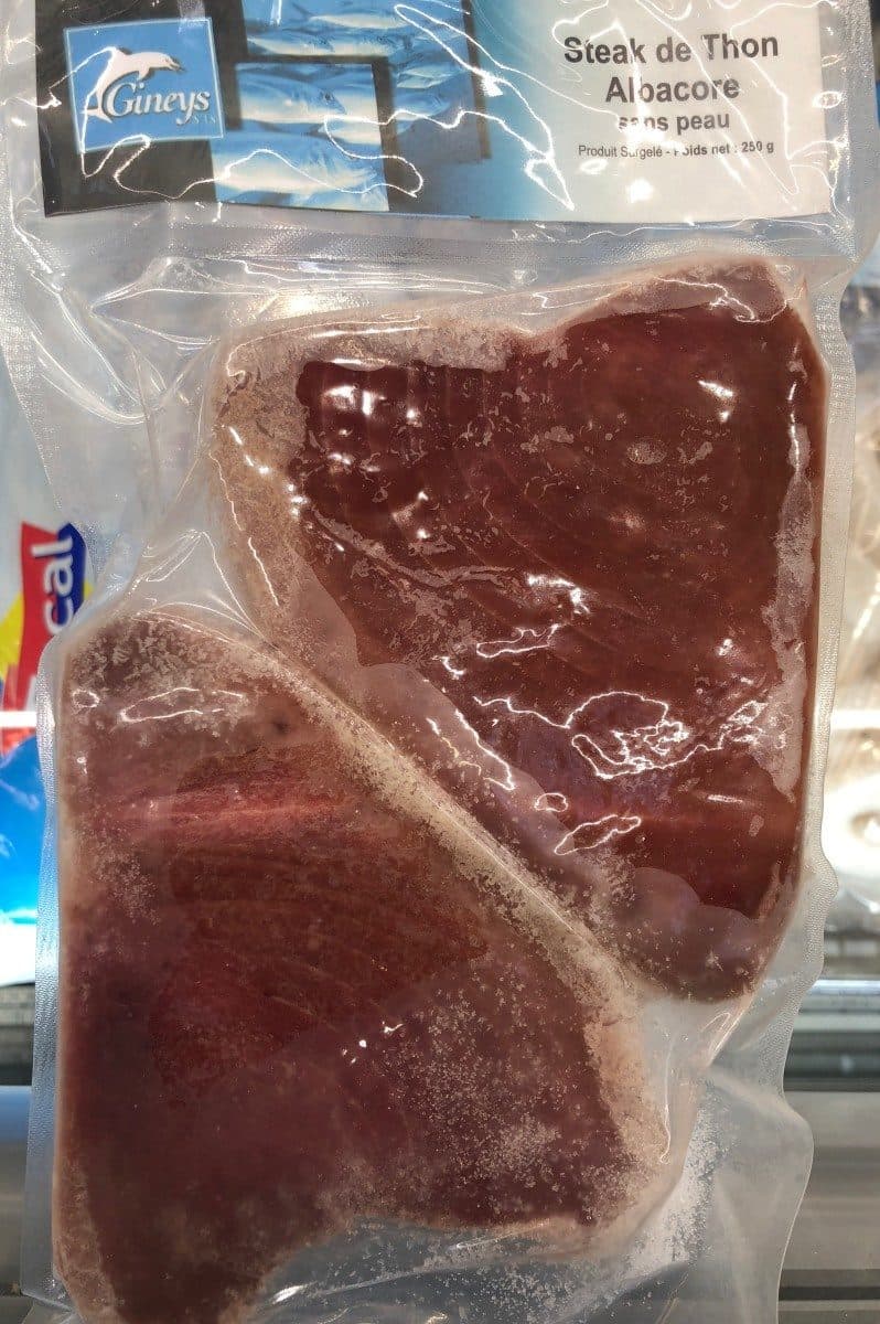 Gineys Steak de Thon Albacore packshot
