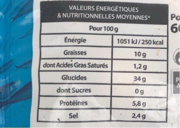 Gineys Acras de Morue packshot